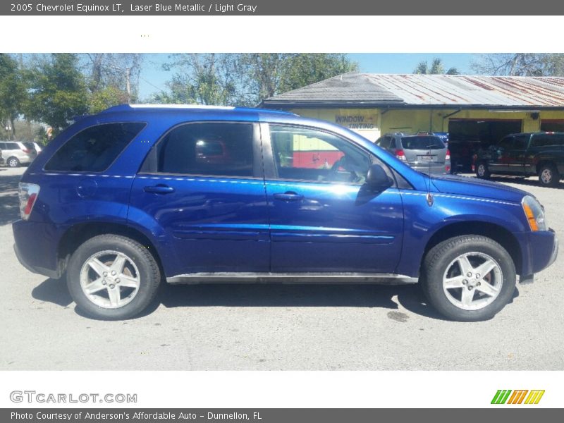 Laser Blue Metallic / Light Gray 2005 Chevrolet Equinox LT