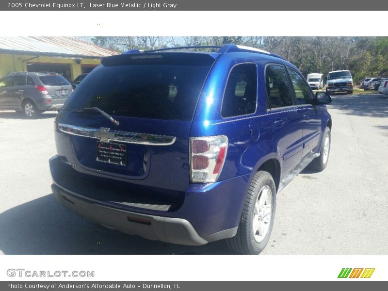 Laser Blue Metallic / Light Gray 2005 Chevrolet Equinox LT