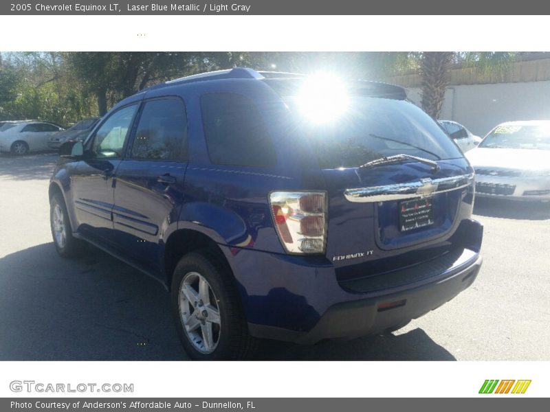 Laser Blue Metallic / Light Gray 2005 Chevrolet Equinox LT