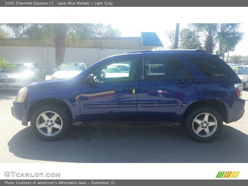 Laser Blue Metallic / Light Gray 2005 Chevrolet Equinox LT