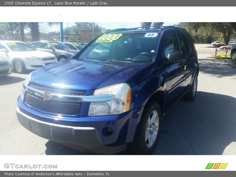 Laser Blue Metallic / Light Gray 2005 Chevrolet Equinox LT