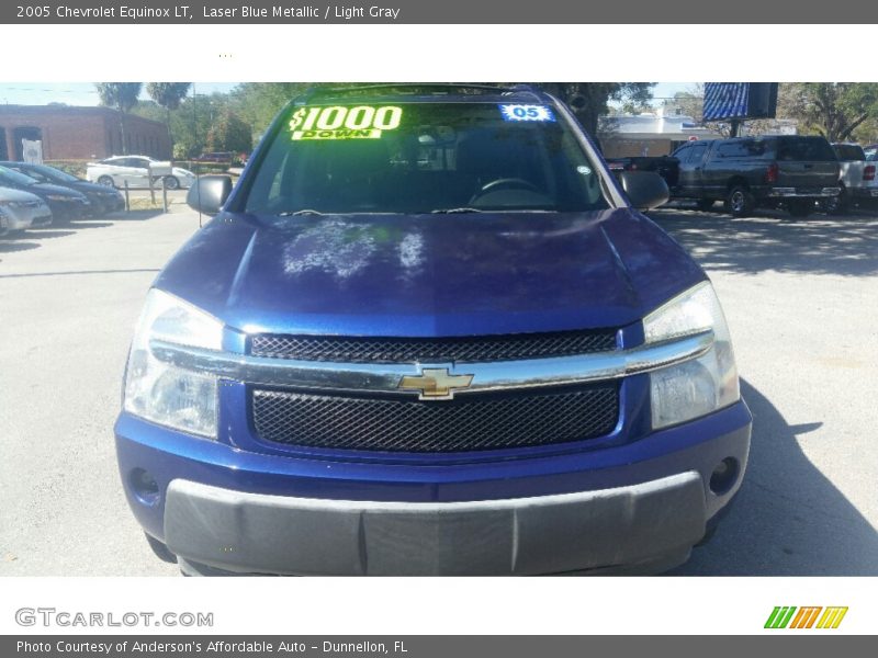 Laser Blue Metallic / Light Gray 2005 Chevrolet Equinox LT