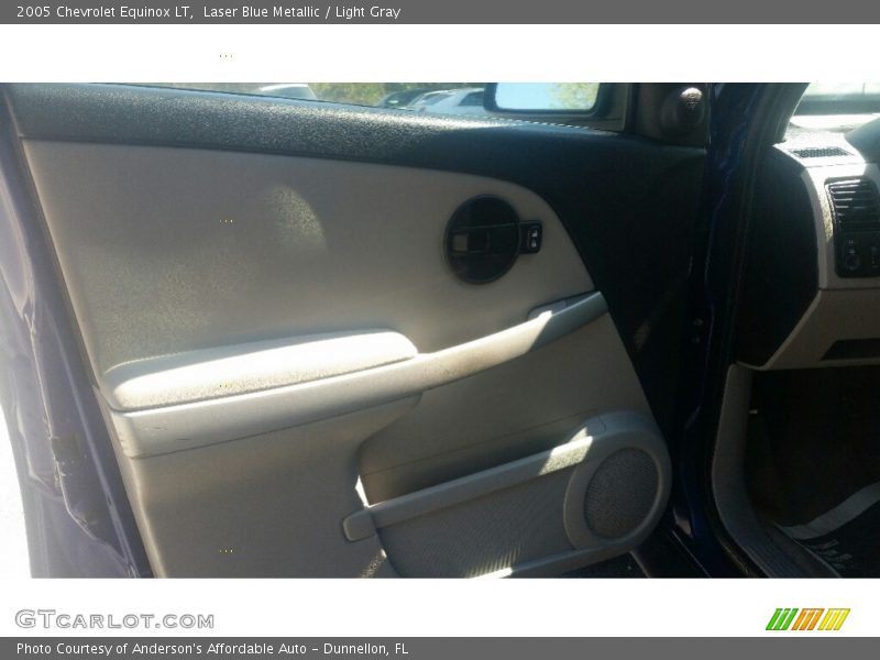 Laser Blue Metallic / Light Gray 2005 Chevrolet Equinox LT