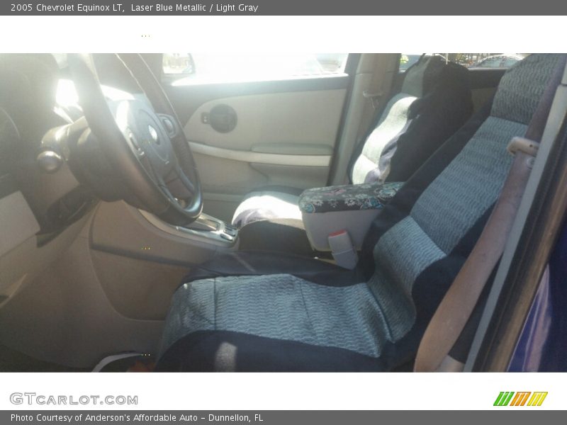 Laser Blue Metallic / Light Gray 2005 Chevrolet Equinox LT
