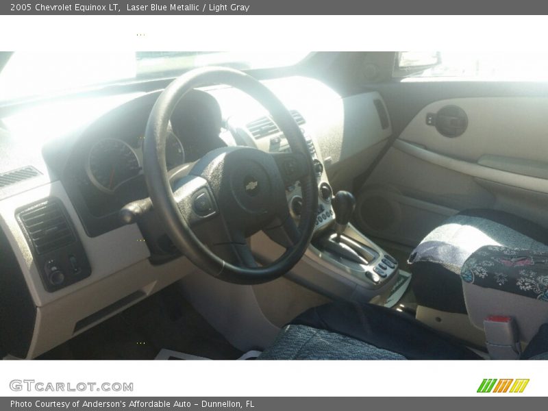 Laser Blue Metallic / Light Gray 2005 Chevrolet Equinox LT