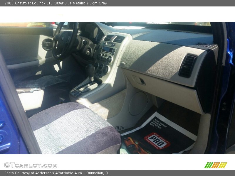 Laser Blue Metallic / Light Gray 2005 Chevrolet Equinox LT