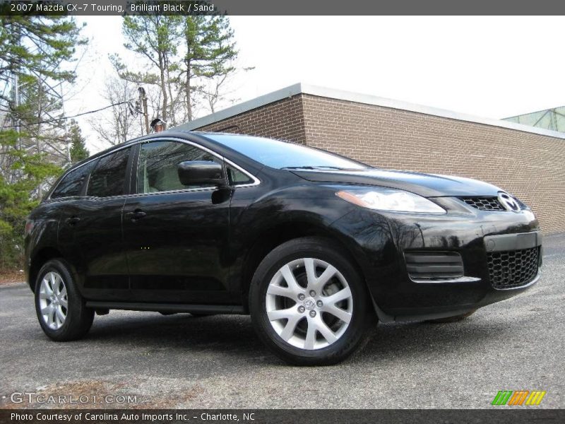 Brilliant Black / Sand 2007 Mazda CX-7 Touring
