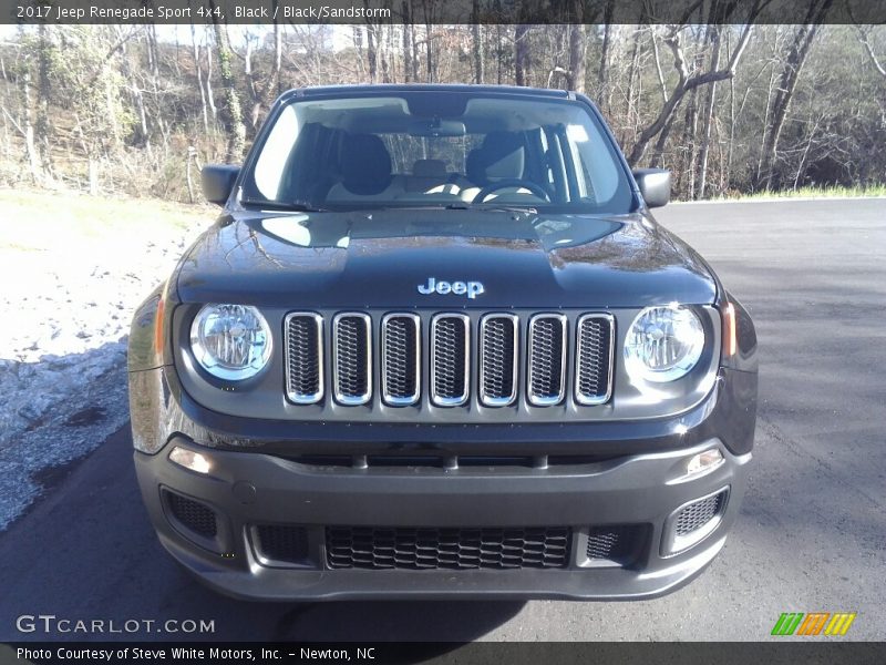Black / Black/Sandstorm 2017 Jeep Renegade Sport 4x4