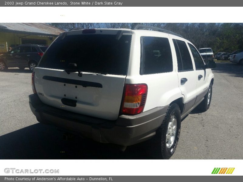 Stone White / Dark Slate Gray 2003 Jeep Grand Cherokee Laredo