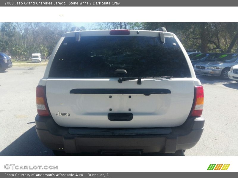 Stone White / Dark Slate Gray 2003 Jeep Grand Cherokee Laredo