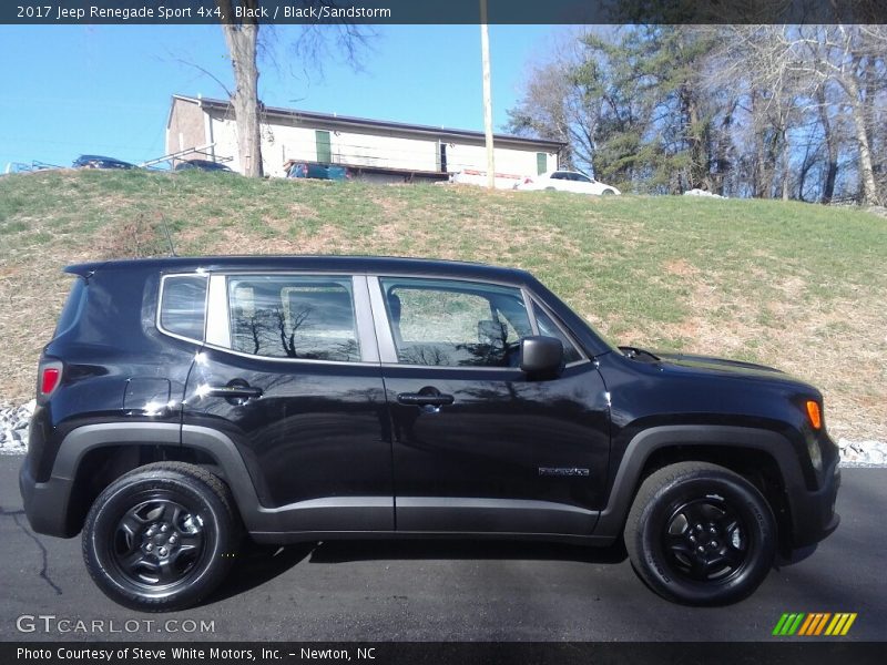 Black / Black/Sandstorm 2017 Jeep Renegade Sport 4x4