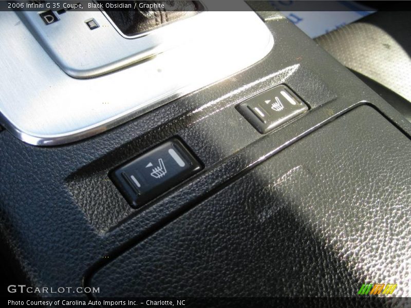 Black Obsidian / Graphite 2006 Infiniti G 35 Coupe
