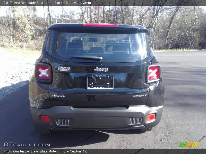 Black / Black/Sandstorm 2017 Jeep Renegade Sport 4x4