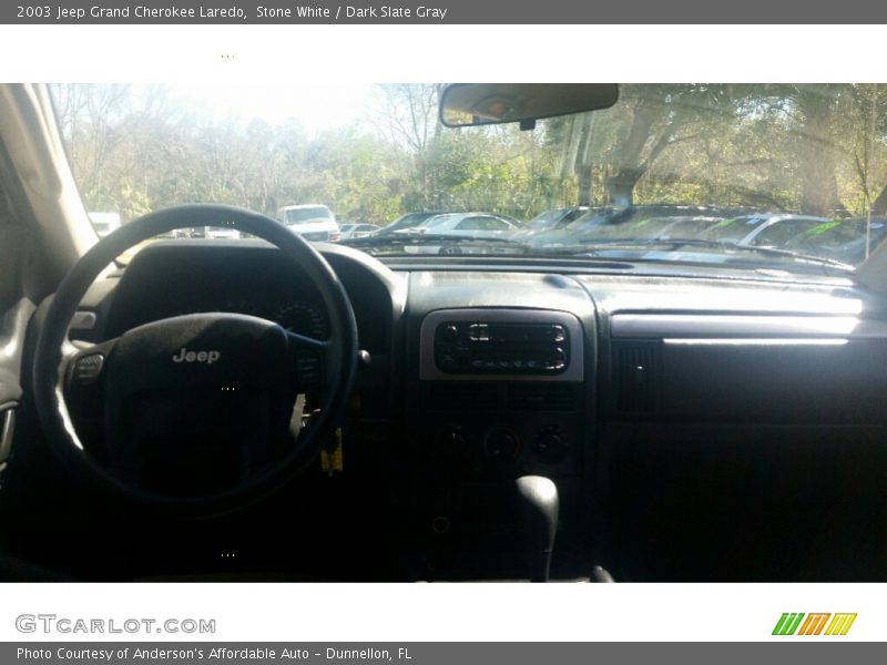 Stone White / Dark Slate Gray 2003 Jeep Grand Cherokee Laredo