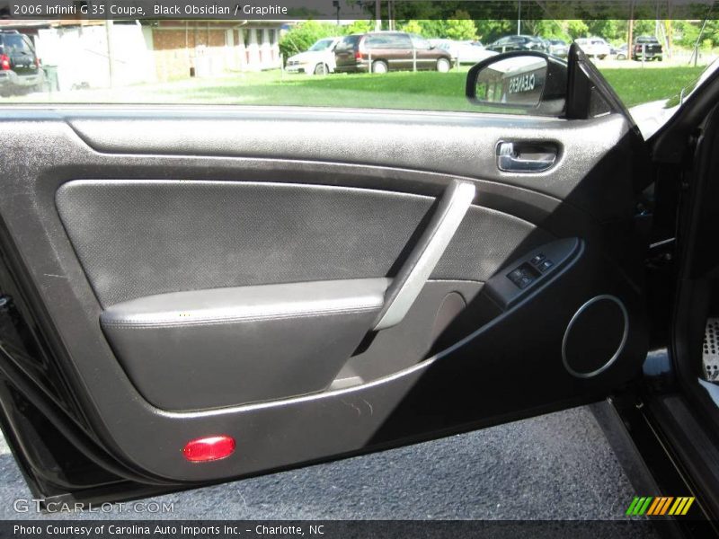 Black Obsidian / Graphite 2006 Infiniti G 35 Coupe