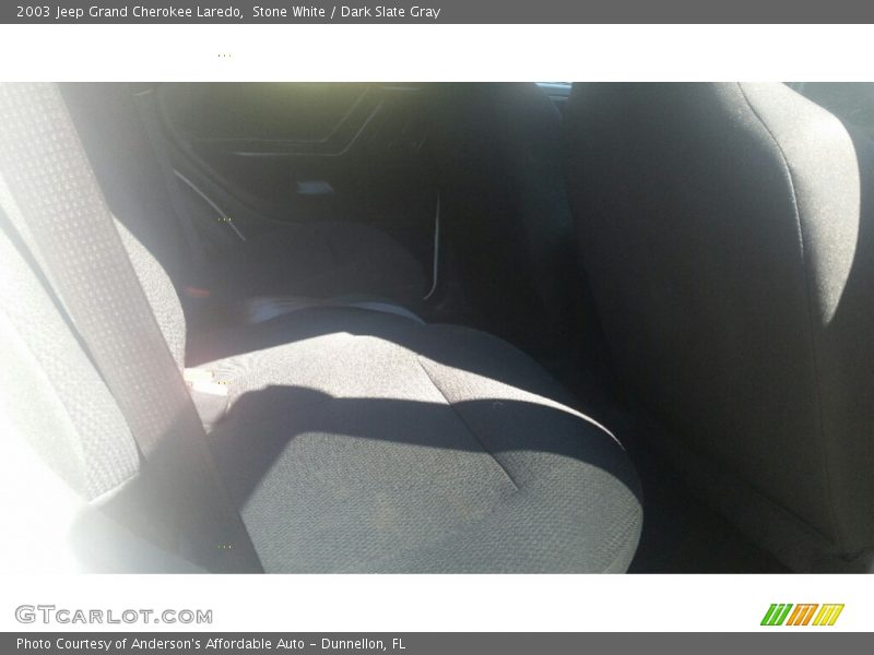 Stone White / Dark Slate Gray 2003 Jeep Grand Cherokee Laredo