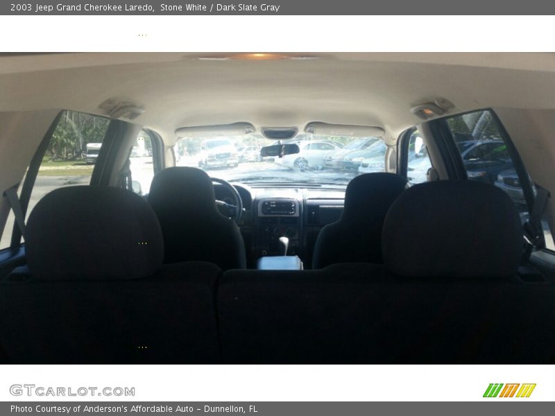 Stone White / Dark Slate Gray 2003 Jeep Grand Cherokee Laredo