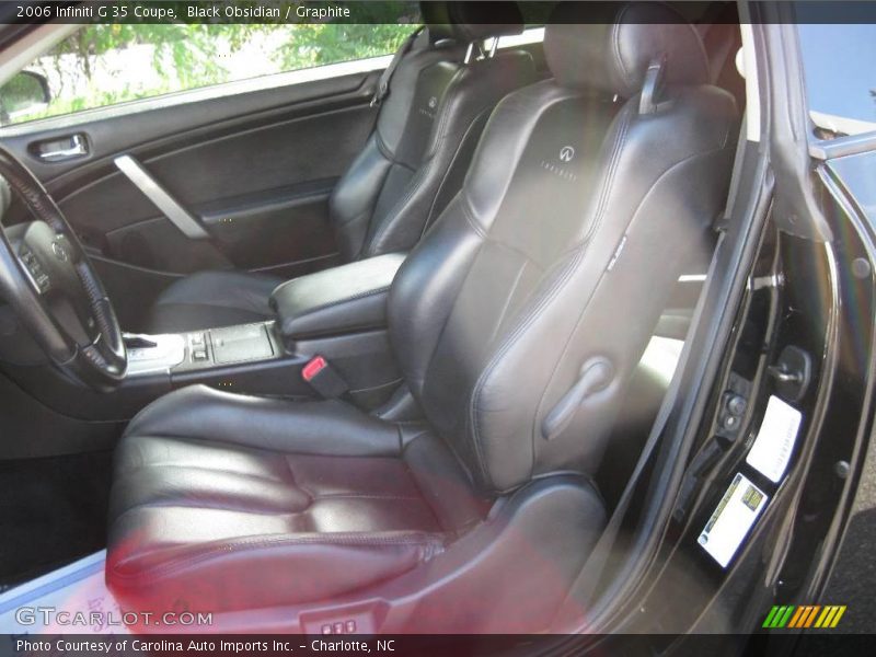 Black Obsidian / Graphite 2006 Infiniti G 35 Coupe