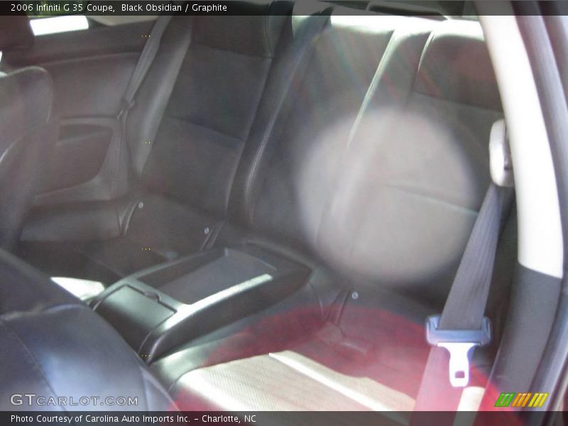 Black Obsidian / Graphite 2006 Infiniti G 35 Coupe