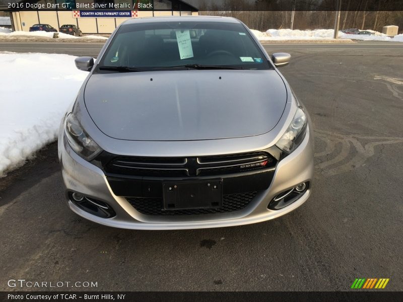 Billet Silver Metallic / Black 2016 Dodge Dart GT