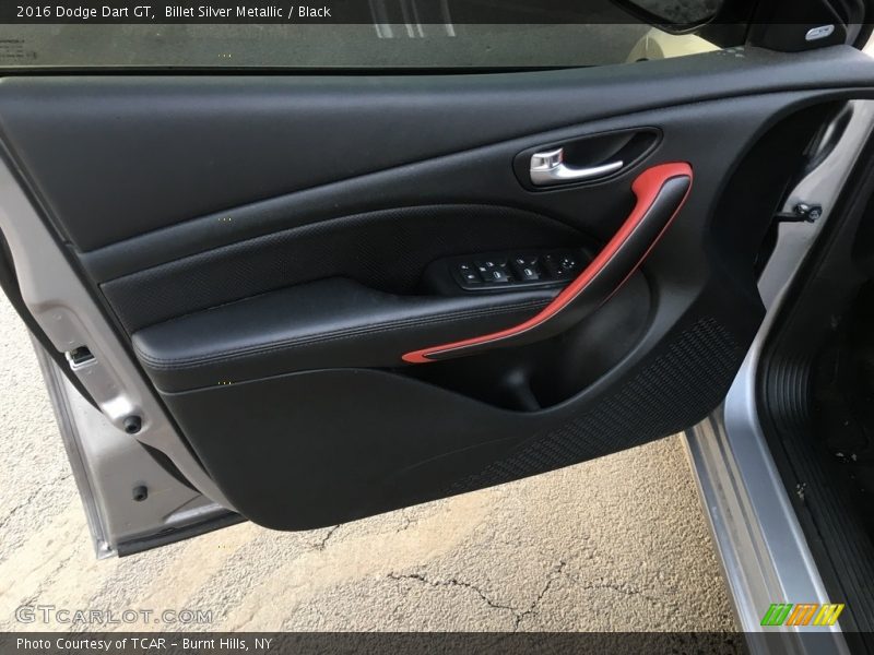 Billet Silver Metallic / Black 2016 Dodge Dart GT