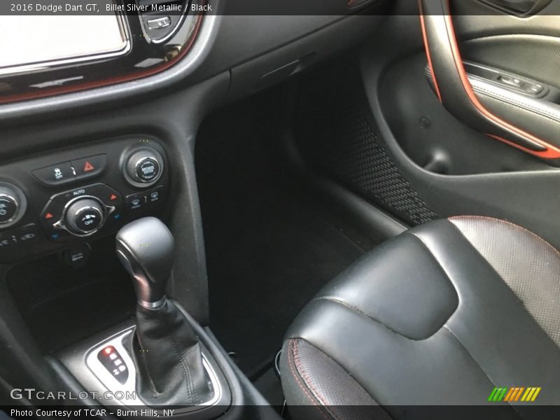 Billet Silver Metallic / Black 2016 Dodge Dart GT