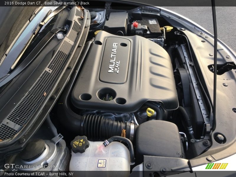 Billet Silver Metallic / Black 2016 Dodge Dart GT