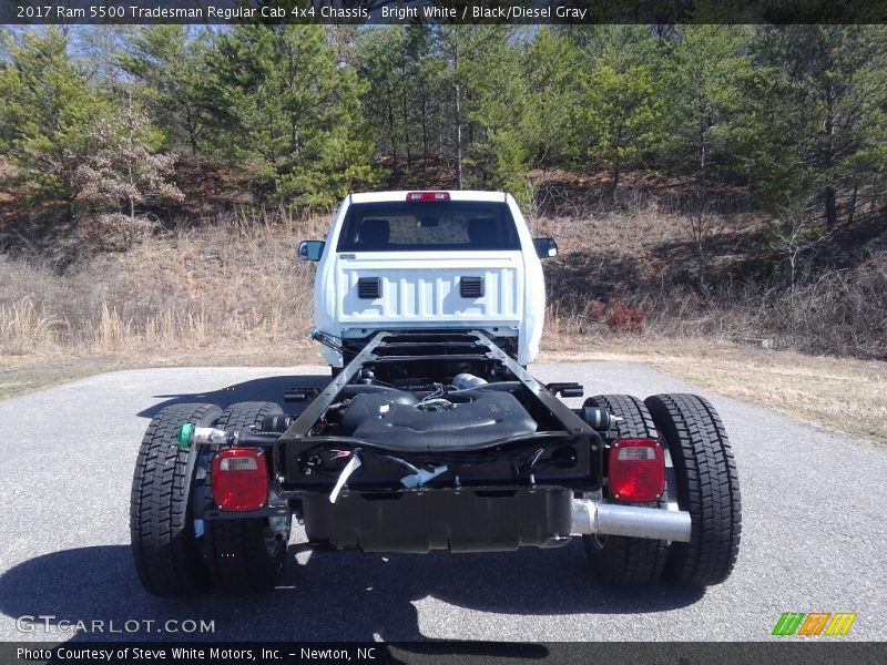 Bright White / Black/Diesel Gray 2017 Ram 5500 Tradesman Regular Cab 4x4 Chassis