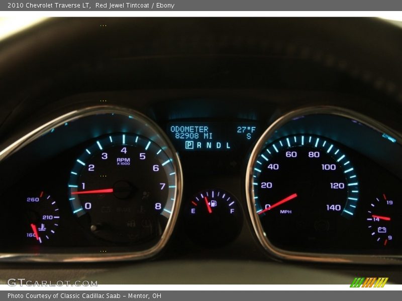  2010 Traverse LT LT Gauges