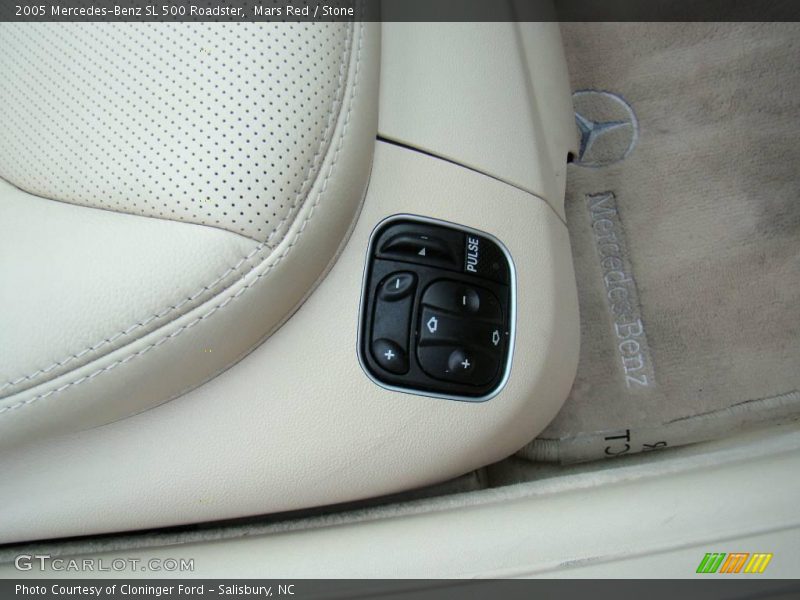 Mars Red / Stone 2005 Mercedes-Benz SL 500 Roadster