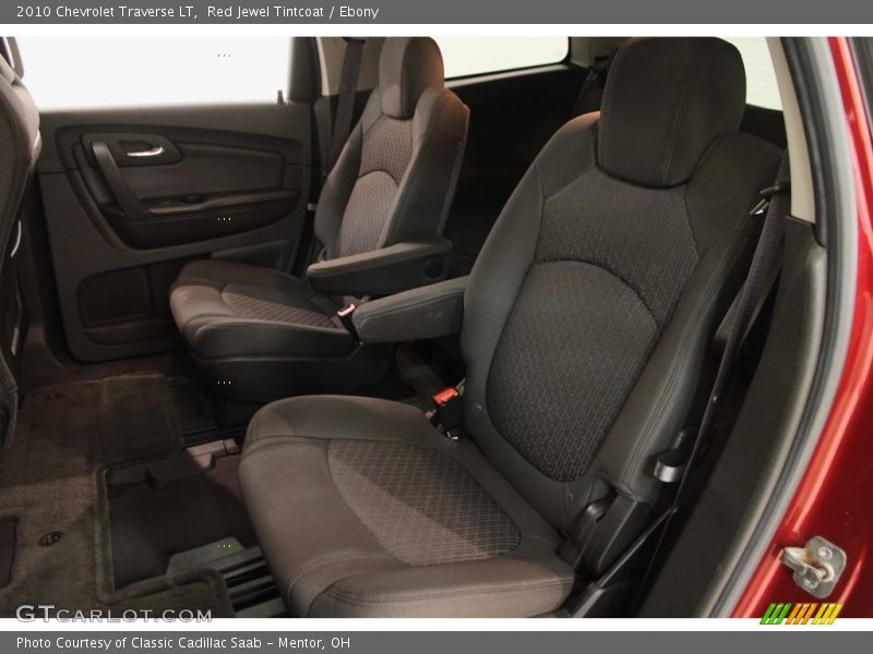 Rear Seat of 2010 Traverse LT
