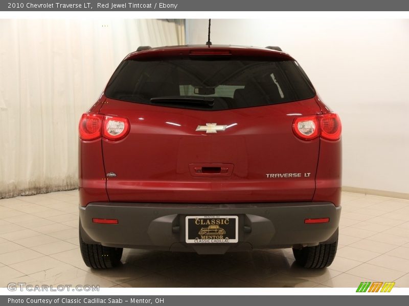 Red Jewel Tintcoat / Ebony 2010 Chevrolet Traverse LT