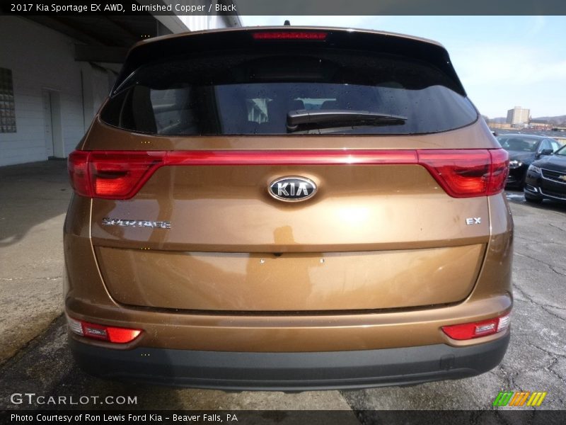 Burnished Copper / Black 2017 Kia Sportage EX AWD