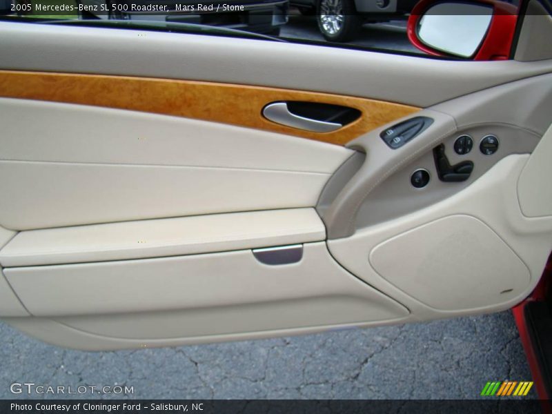 Mars Red / Stone 2005 Mercedes-Benz SL 500 Roadster