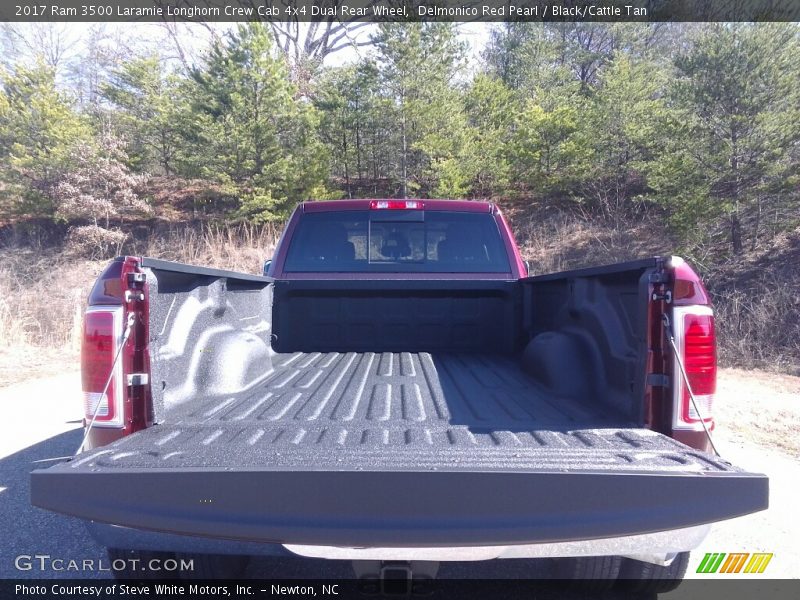 Delmonico Red Pearl / Black/Cattle Tan 2017 Ram 3500 Laramie Longhorn Crew Cab 4x4 Dual Rear Wheel
