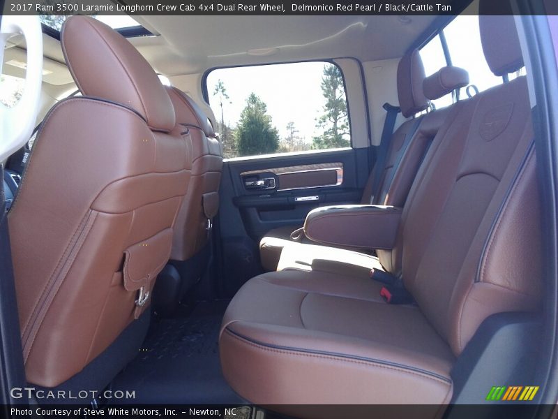 Delmonico Red Pearl / Black/Cattle Tan 2017 Ram 3500 Laramie Longhorn Crew Cab 4x4 Dual Rear Wheel