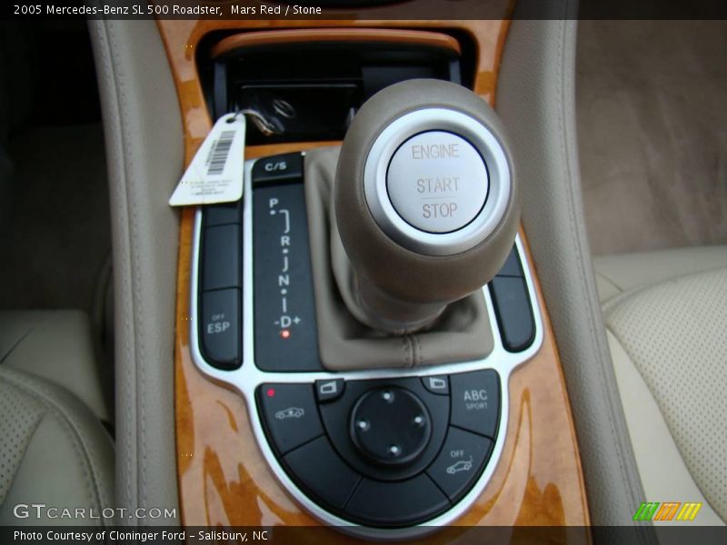 Mars Red / Stone 2005 Mercedes-Benz SL 500 Roadster