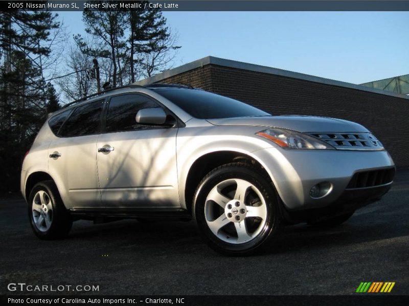 Sheer Silver Metallic / Cafe Latte 2005 Nissan Murano SL