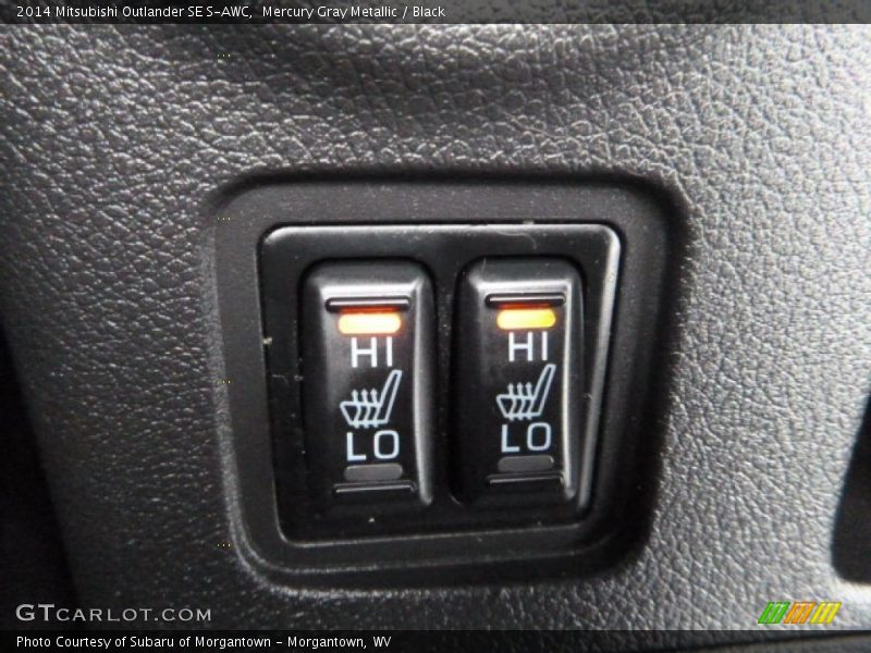 Mercury Gray Metallic / Black 2014 Mitsubishi Outlander SE S-AWC