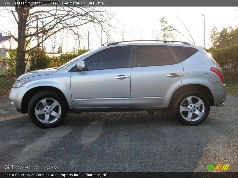 Sheer Silver Metallic / Cafe Latte 2005 Nissan Murano SL