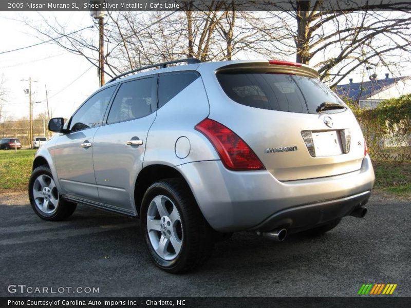 Sheer Silver Metallic / Cafe Latte 2005 Nissan Murano SL