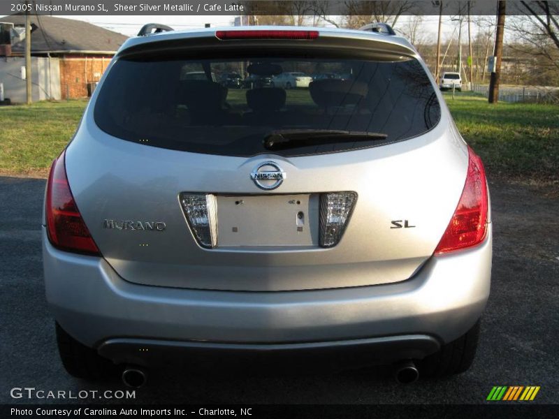 Sheer Silver Metallic / Cafe Latte 2005 Nissan Murano SL
