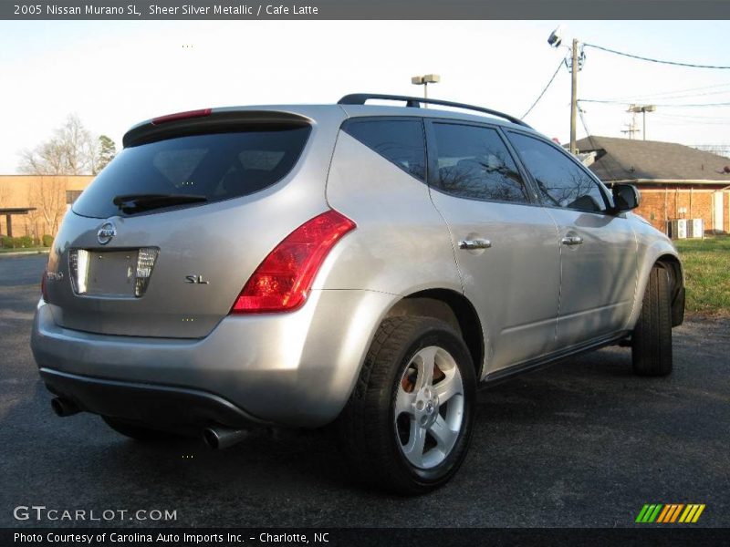 Sheer Silver Metallic / Cafe Latte 2005 Nissan Murano SL