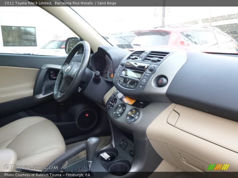 Barcelona Red Metallic / Sand Beige 2011 Toyota RAV4 Limited