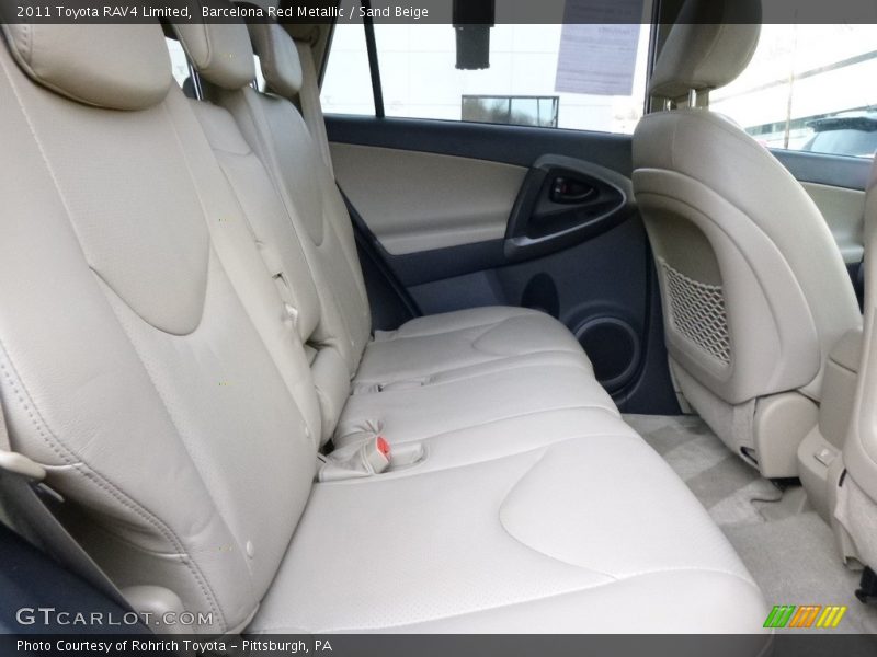 Barcelona Red Metallic / Sand Beige 2011 Toyota RAV4 Limited