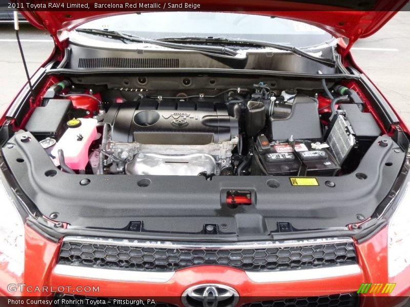 Barcelona Red Metallic / Sand Beige 2011 Toyota RAV4 Limited