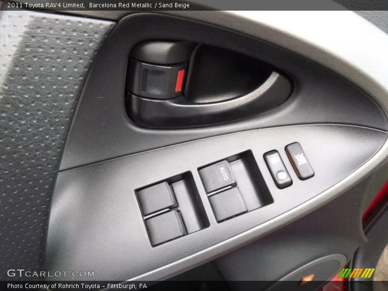 Barcelona Red Metallic / Sand Beige 2011 Toyota RAV4 Limited