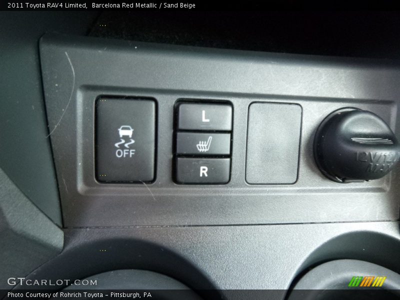 Barcelona Red Metallic / Sand Beige 2011 Toyota RAV4 Limited