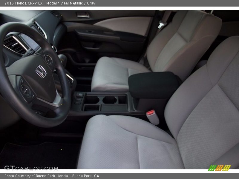 Modern Steel Metallic / Gray 2015 Honda CR-V EX