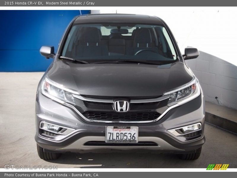 Modern Steel Metallic / Gray 2015 Honda CR-V EX